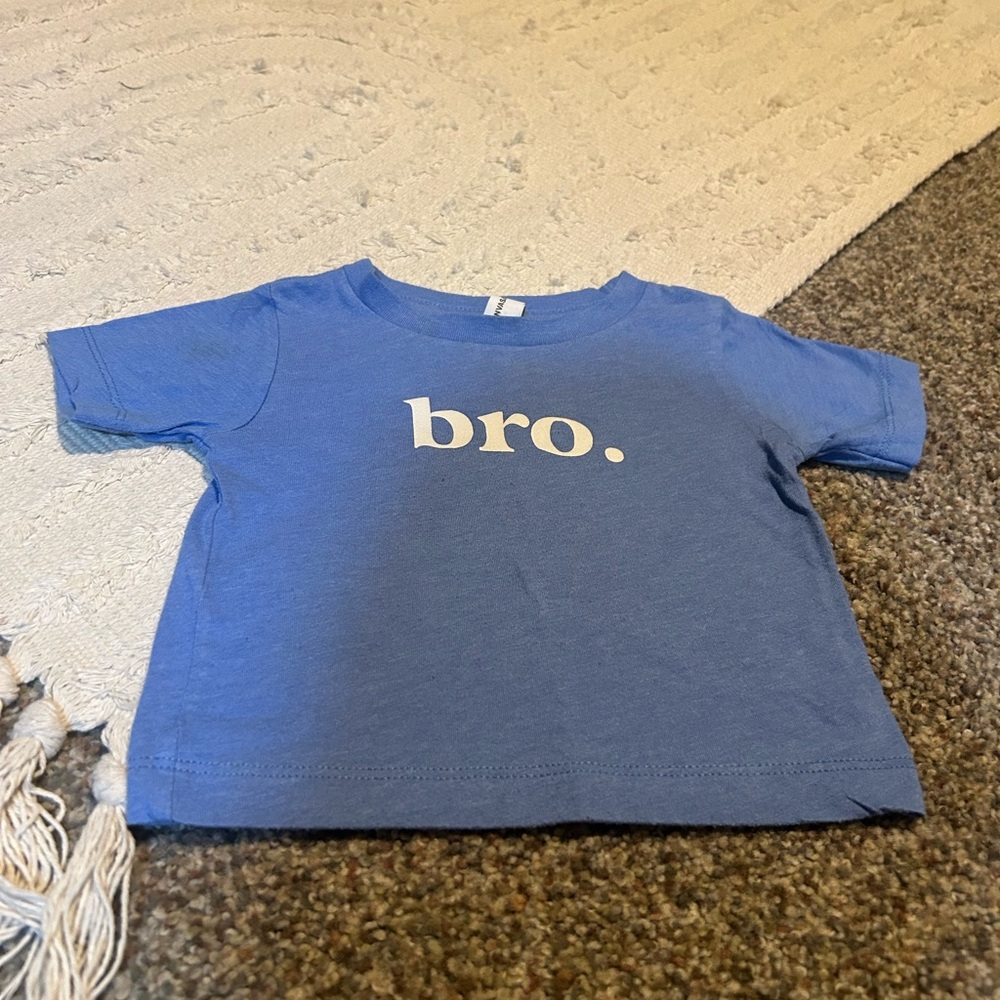 Baby Tshirt - “Bro.” - EUC